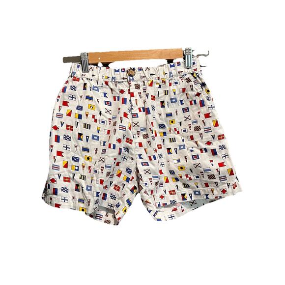 Chubbies Sky's Out Thighs Out Flags Graphic Men's Activewear Shorts Size S - Picture 1 of 5
